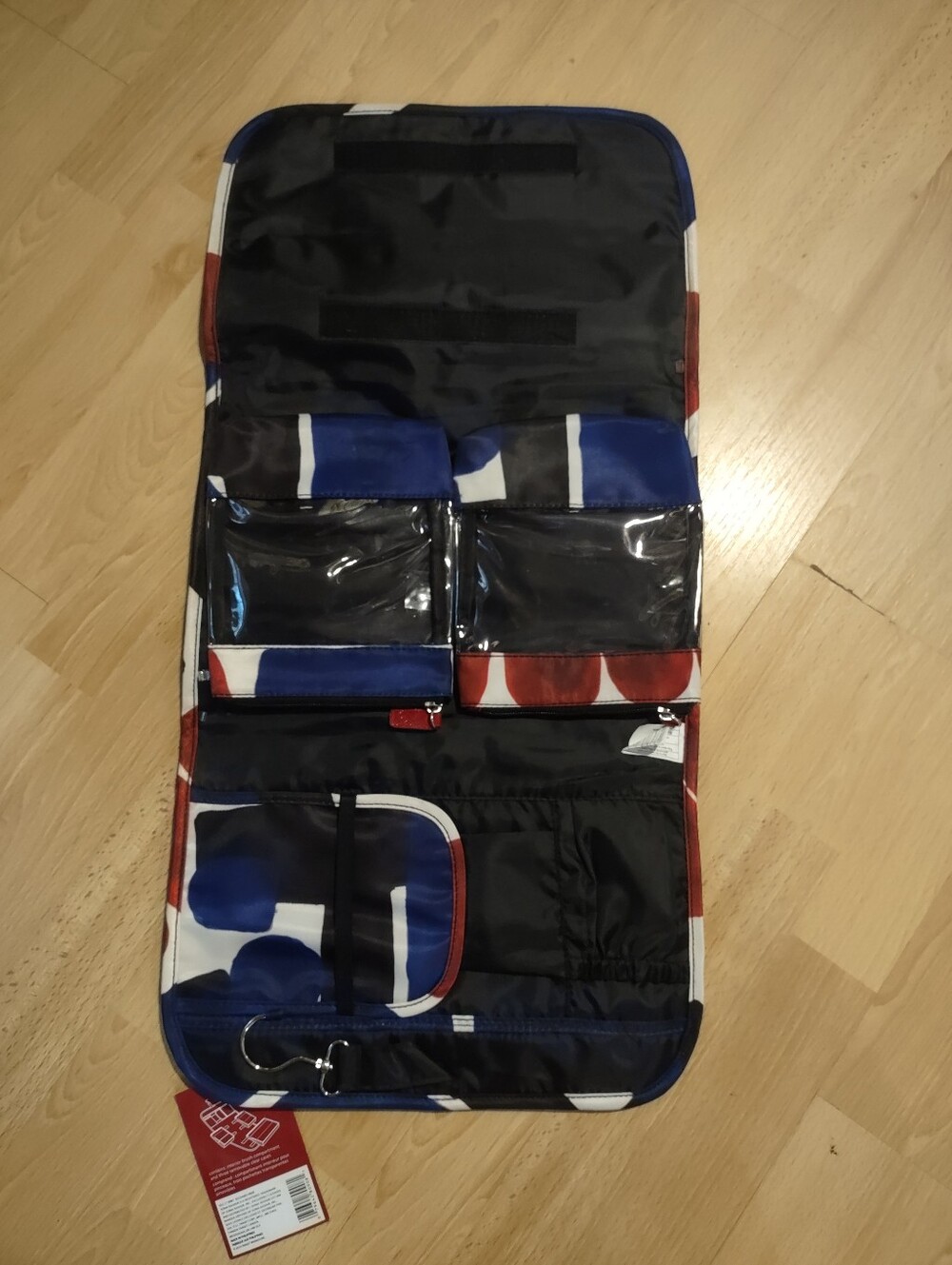 Sonia Kashuk Travel Toiletry Organizer - Blue, White & Red